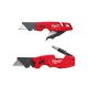 Milwaukee FASTBACK 1 in. Folding Knife with Blade Storage and FASTBACK 6-In- 1 Folding Utility Knife (2-Pack) 48-22-1502-48-22-1505