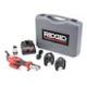 RIDGID RP 115 Mini Press Tool Kit for 1/2 in. - 3/4 in. Copper & Stainless Fittings with 12V Li-Ion Battery (Includes 6 Items) 72553