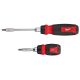 Milwaukee 14-In-1 Ratcheting Multi-Bit and 8-In-1 Ratcheting Compact Multi-bit Screwdriver Set (2-Piece) 48-22-2905