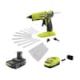 RYOBI ONE+ 18V Cordless Dual Temperature Glue Gun Kit w/ 2.0 Ah Battery, 18V Lithium-Ion Charger, and 24 Full Size Glue Sticks P307K1N-A1932402