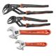 Crescent Adjustable Wrench (6 in. and 10 in.) and Tongue and Groove Plier (10 in. and 12 in.) Set (4-Piece) AC610CRT4002CB