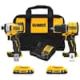 DEWALT ATOMIC 20-Volt MAX Lithium-Ion Cordless Combo Kit (2-Tool) with (2) 2.0Ah Batteries, Charger and Bag DCK225D2