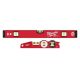 Milwaukee 24 in. REDSTICK Magnetic Box Level with 10 in. 360 Locking Die Cast Torpedo Level (2-Piece) MLBXM24-48-22-5210