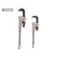 Milwaukee 18 in. and 12 in. Aluminum Pipe Wrench Set (2-Piece) 48-22-7218-48-22-7212