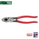 Milwaukee 9 in. Lineman's Pliers with Thread Cleaner / Fish Tape Puller and Dipped Grip MT500T