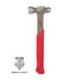 Milwaukee 16 oz. Steel Ball Peen Hammer 48-22-9130