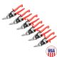 Crescent Wiss 9-3/4in. Compound Action Straight and Left Cut Aviation Snips (6-Piece) M1R6PCB