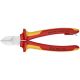 KNIPEX Diagonal Cutters-1000V Insulated-Tethered Attachment, 7 1/4