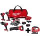 Milwaukee M18 FUEL 18-Volt Lithium-Ion Brushless Cordless Combo Kit (5-Tool) with FUEL Jigsaw 3697-25-2737-20