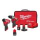 Milwaukee M12 FUEL 12V Lithium-Ion Brushless Cordless Hammer Drill and Impact Driver Combo Kit w/3 Batteries and Bag (2-Tool) 3497-22-48-11-2425