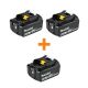 Makita 18V LXT Lithium-Ion Battery Pack 4.0Ah and 18V LXT Battery Pack 4.0Ah with bonus 18V LXT Battery Pack 4.0Ah BL1840B-2BL1840