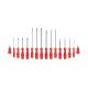 TEKTON Hard Handle Screwdriver Set, 16-Piece (#0-#3,1/8-5/16 in.) DRV44002