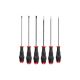 TEKTON Long High-Torque Screwdriver Set, 6-Piece (#1-#3,3/16-5/16 in.) DRV43017