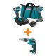 Makita 18V LXT Lithium-ion Brushless Cordless 2-Piece Combo Kit 3.0Ah with bonus 18V LXT Brushless Drywall Screwdriver XT281S-XSF03Z