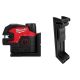 Milwaukee M12 12-Volt Lithium-Ion Cordless Green Cross Line and 4-Points Laser Kit with Laser Track Clip 3624-21-48-35-1313