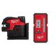 Milwaukee M12 12-Volt Lithium-Ion Cordless Green Cross Line and 4-Points Laser Level Kit with 165 ft. Laser Detector 3624-21-48-35-1211