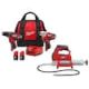 Milwaukee M12 12V Lithium-Ion Cordless Drill Driver/Impact Driver Combo Kit w/Two 1.5Ah Batteries and M12 12V Cordless Grease Gun 2494-22-2446-20