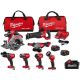 Milwaukee M18 FUEL 18-Volt Lithium-Ion Brushless Cordless Combo Kit (7-Tool) w/(3) Batteries 3697-27-48-11-1865