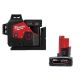 Milwaukee M12 12-Volt Lithium-Ion Cordless 250 ft. Green 3-Plane Laser Level Kit with One 4.0 Ah Battery with M12 XC4.0 Battery 3632-21-48-11-2440