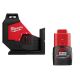 Milwaukee M12 12-Volt 165 ft. Green Laser Self-Leveling 360° Single Plane Laser Level w/3.0 Battery Pack 3631-20-48-11-2430