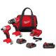 Milwaukee M18 18V Lithium-Ion Brushless Cordless Compact Drill/Impact Combo Kit (2-Tool) w/(3) 2.0Ah Batteries 3692-22CT-48-11-1820