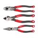 Milwaukee Linesman Plier w/Comfort Grip, 8 in. Long Nose Plier w/Comfort Grip, and 7 in. Diagonal Plier w/Comfort Grip MT550-MT557-MT555