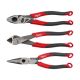 Milwaukee Linesman Plier w/Comfort Grip/Crimper w/8 in. Long Nose Plier w/Comfort Grip & 8 in. Diagonal Plier w/Comfort Grip MT550C-MT558-MT555