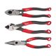 Milwaukee Linesman Plier Comfort Grip/Thread Cleaner & 8 in. Long Nose Plier Comfort Grip & 7 in. Diagonal Plier Comfort Grip MT550T-MT557-MT555