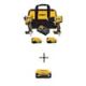 DEWALT 20V MAX Cordless Hammer Drill and ATOMIC Impact Driver 2 Tool Combo Kit w/(2) 4Ah and (1) 5Ah Batteries Charger and Bag DCK2050M2WCB205