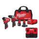 Milwaukee M12 FUEL 12-Volt Lithium-Ion Brushless Cordless Hammer Drill/Impact Driver Combo Kit w/M12 FUEL 1.6 Gal. Wet/Dry Vacuum 3497-22-0960-20