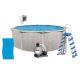 AQUARIAN Phoenix 24 ft. x 52 in. Round 52 in. Hard Side Pool with Pump, Ladder, Liner, Skimmer WAD0024D52SM + 71405 + LI244820 + 87950