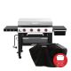 Nexgrill Daytona 4-Burner Propane Gas Grill 36 in. Flat Top Griddle in Black with Stainless Steel Lid with Cover 300-0069