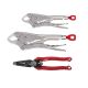 Milwaukee 7 in. and 10 in. Curve Torque Lock Locking Pliers Set with 9 in. 7-in-1 High Leverage Combination Pliers (3-Piece) 48-22-3702-48-22-3078