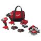 Milwaukee M18 18V Lithium-Ion Brushless Cordless Compact Drill/Impact Combo Kit (2-Tool) with Brushless 7-1/4 in. Circuar Saw 3692-22CT-2631-20
