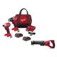 Milwaukee M18 18V Lithium-Ion Brushless Cordless Compact Drill/Impact Combo Kit (2-Tool) with SAWZALL Reciprocating Saw 3692-22CT-2621-20