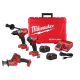 Milwaukee M18 FUEL ONE-KEY 18-Volt Lithium-Ion Brushless Cordless Hammer Drill/Impact Driver Combo Kit with M18 FUEL Hackzall 3696-22-2719-20