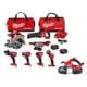 Milwaukee M18 FUEL 18V Lithium-Ion Brushless Cordless Combo Kit with (2) 5.0 Ah Batteries (7-Tool) & Compact Bandsaw 3697-27-2829-20