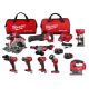 Milwaukee M18 FUEL 18V Lithium-Ion Brushless Cordless Combo Kit with Jig Saw & Router 3697-27-2737-20-2723-20