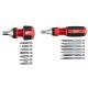 Milwaukee 8-in-1 Compact Ratcheting Multi-Bit Screwdriver with 9-in-1 Square Drive Ratcheting Multi-Bit Screwdriver (2-Piece) 48-22-2330-48-22-2322