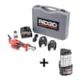 RIDGID RP 115 Mini Press Tool Kit for 1/2 in. - 3/4 in. Copper & Stainless Fittings with 2, 12-Volt Batteries (Include 7 Items) HD77683-72553+1