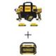 DEWALT ATOMIC 20V MAX Lithium-Ion Cordless Combo Kit (2-Tool) and Cordless Bluetooth Speaker with (2) 2Ah Batteries and Charger DCK225D2WDCR010