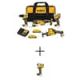 DEWALT ATOMIC 20V Lithium-Ion Cordless Brushless Combo Kit 4-Tool and 1/2 in. Impact Wrench with (2) 2Ah Batteries and Charger DCK486D2WCF921B