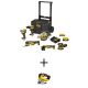 DEWALT 20V MAX ToughSystem Lithium-Ion 6-Tool Cordless Combo Kit and 20V MAX XR Cordless Brushless Jigsaw DCKTS681D1P1W34