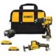 DEWALT ATOMIC 20V MAX Lithium-Ion Cordless 2-Tool Combo Kit with 2-Batteries, Charger and Bag DCK208D2