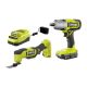 RYOBI ONE+ 18V Cordless 2-Tool Combo Kit with 1/2 in. Impact Wrench, Multi-Tool, 2.0 Ah Battery, and Charger PCL1218K1