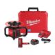 Milwaukee M18 2000 ft. Red Exterior Rotary Laser Level Kit with Receiver and Receiver Clamp 3701-21