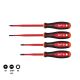Milwaukee 1000V Insulated Slim Tip Screwdriver Set (4-Piece) 48-22-2219