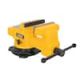 DEWALT 6 in. 4400lb Capacity Swivel Base Bench Vise with Built-In Anvil and Integrated Pipe V-Jaws DXMF06BV