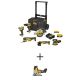 DEWALT 20V MAX ToughSystem Lithium-Ion 6-Tool Cordless Combo Kit and 20V MAX XR Cordless Barrel Grip Jigsaw DCKTS681D1P1W35