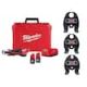 Milwaukee M12 12-Volt Lithium-Ion Force Logic Cordless Press Tool w/1/2 in., 3/4 in., and 1 in. PEX Crimp Jaws 2473-20-49-16-2454C-49-16-2453C-49-16-24